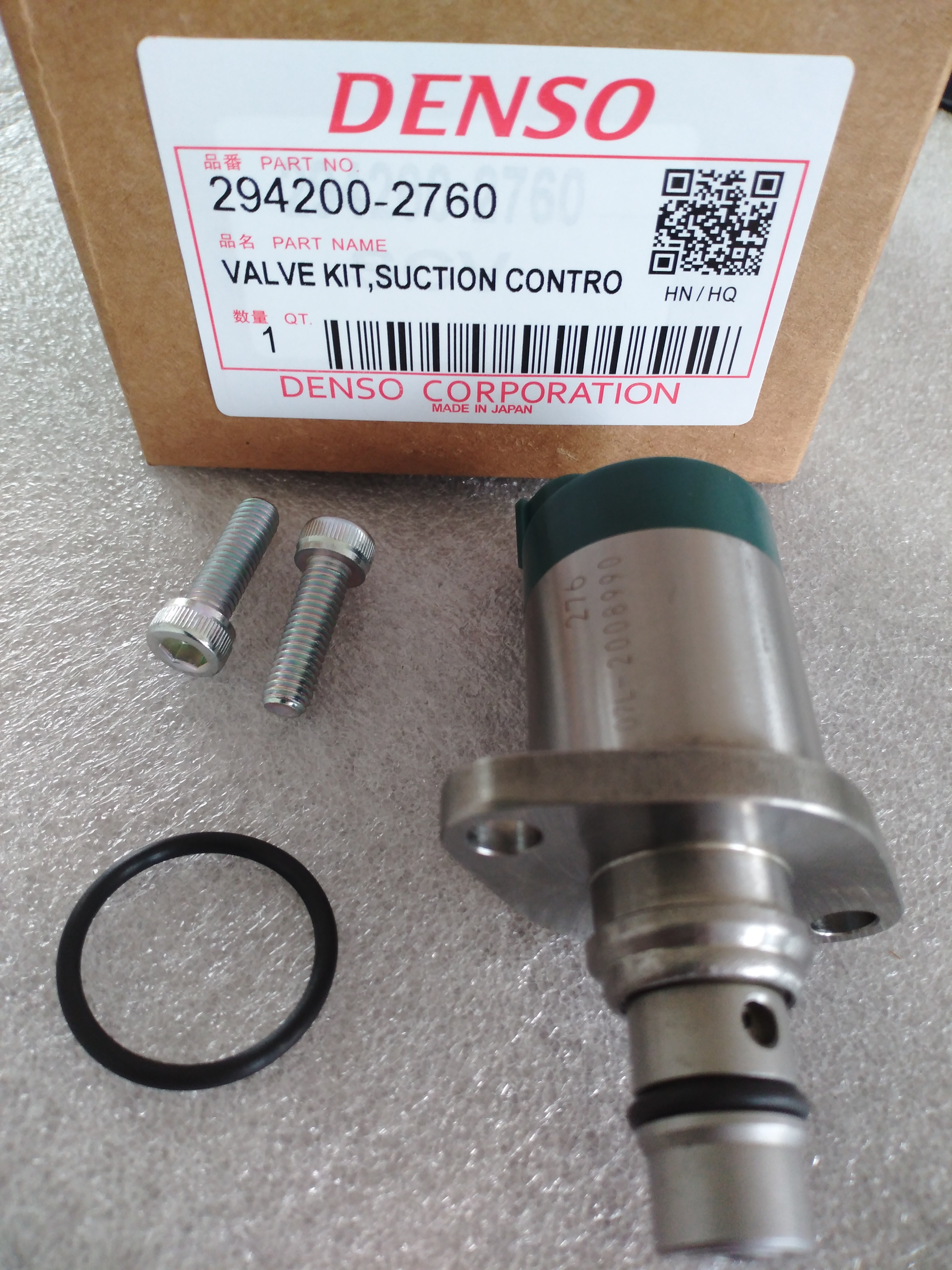 DENSO SCV Valve 294200-2760  