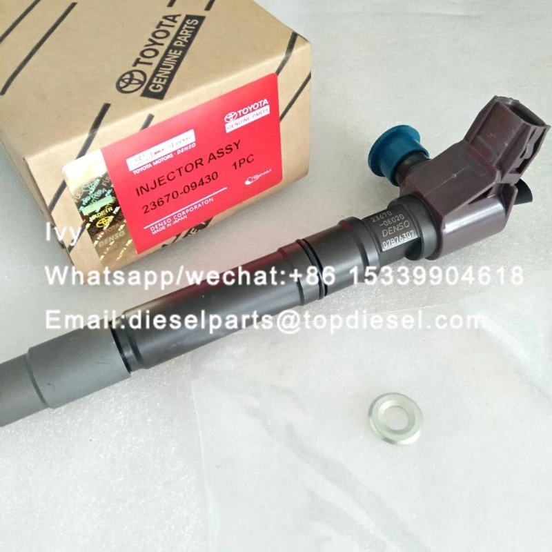 Denso Common Rail Injector 23670-09430=23670-0E020