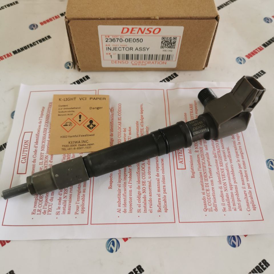 23670-0E040   DENSO G4 PIEZO INJECTOR 23670-0E040 ORIGINAL