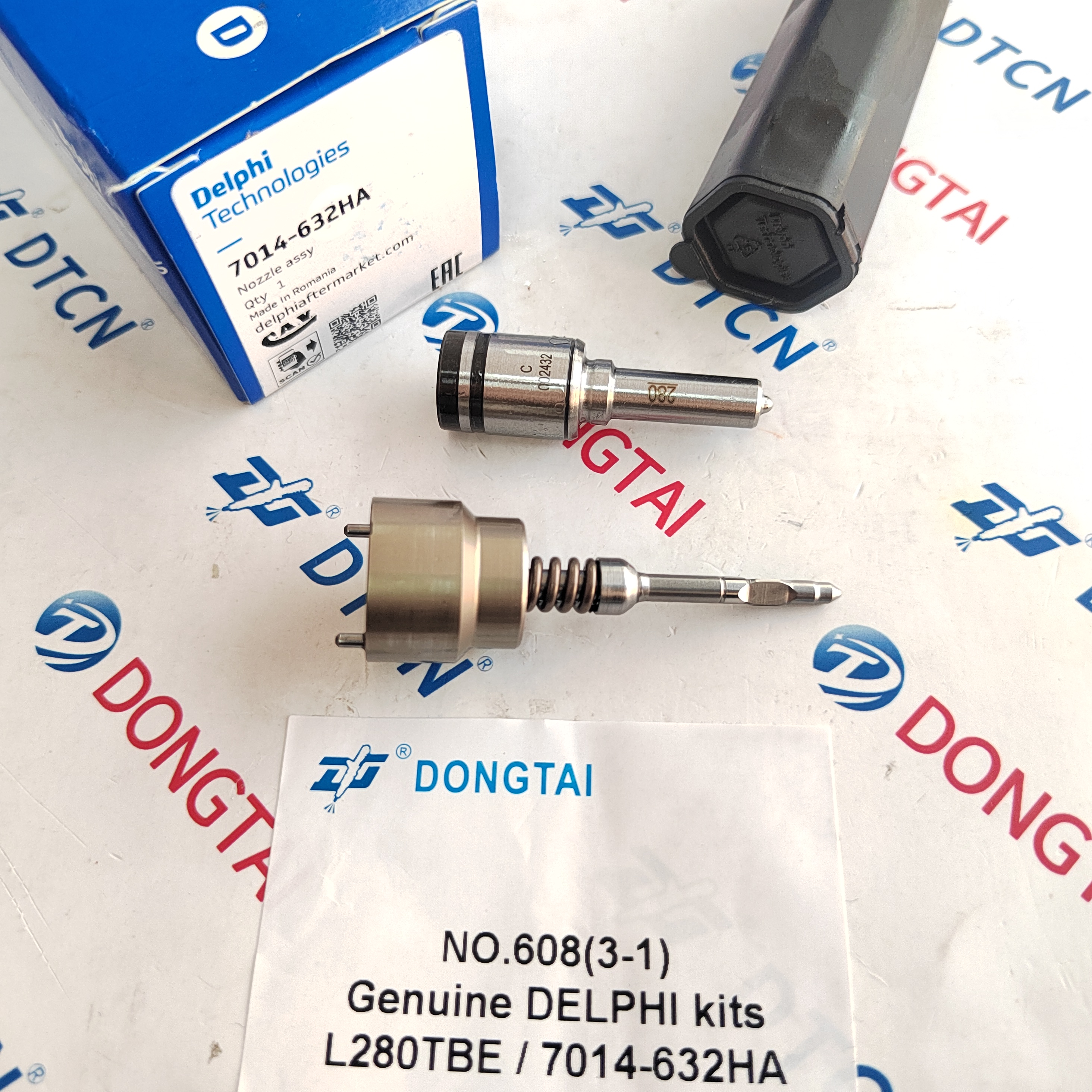 NO.608(3-1) Genuine DELPHI kits  L280TBE / 7014-632HA