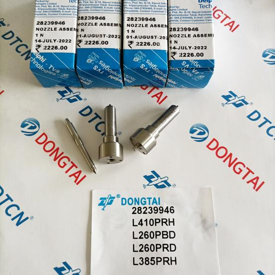 NO.608(3-12) Delphi Common Rail Nozzle L410PRH,L260PBD, L260PRD,L385PRH, 28239946 For Injector 28280600 ORIGINAL