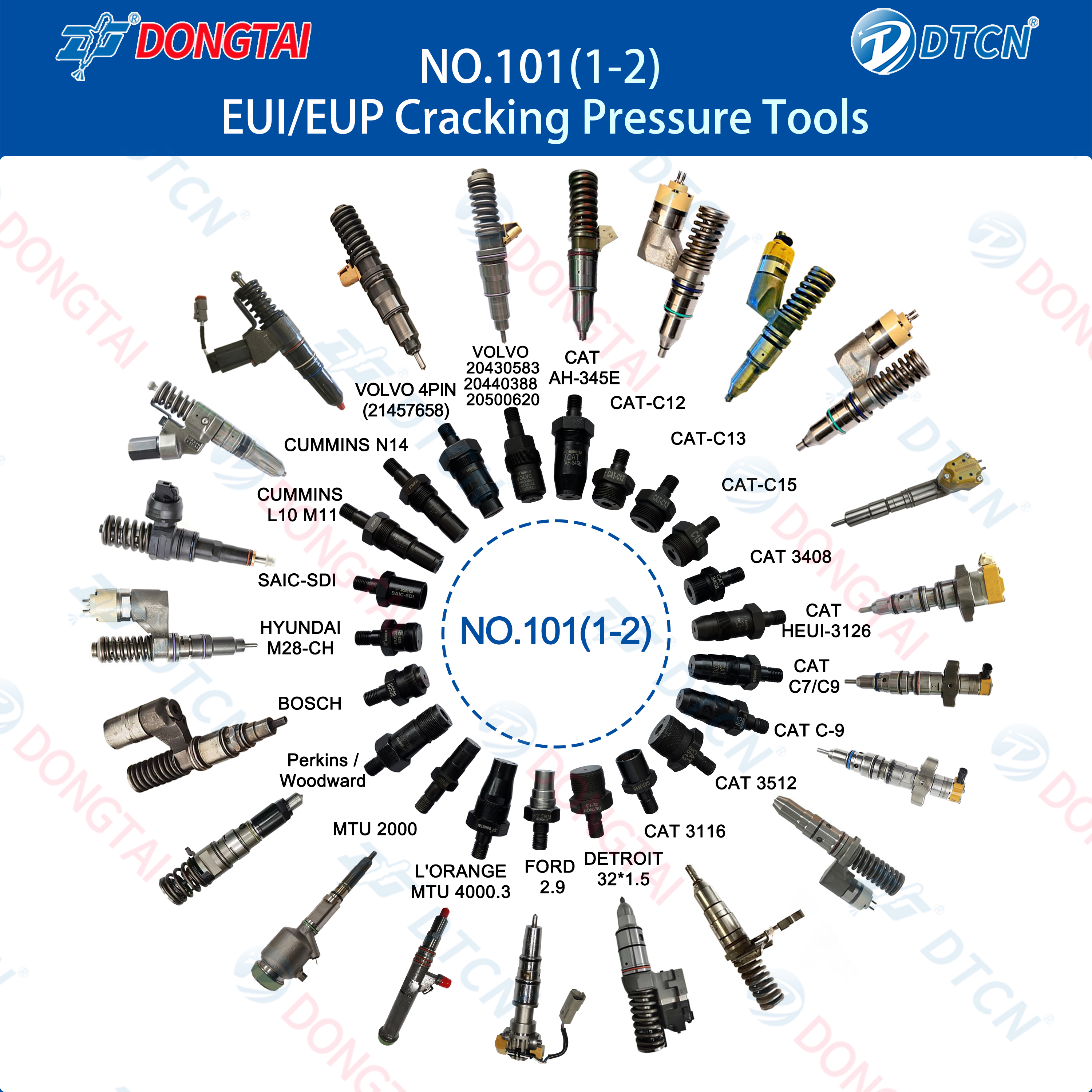 NO.101(1-2) Full Set EUI/EUP Leaking Testing Tools